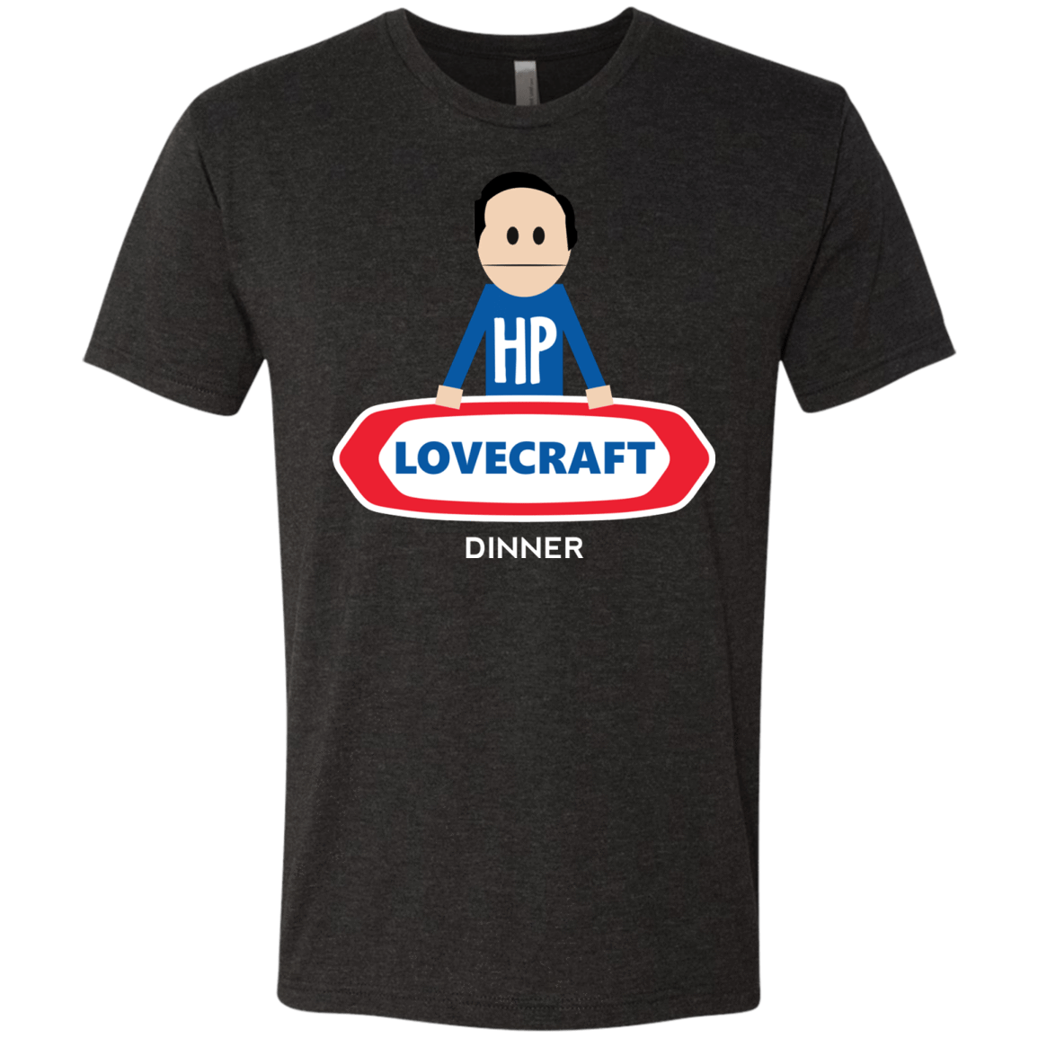T-Shirts Vintage Black / Small HP LoveCraft Dinner Men's Triblend T-Shirt
