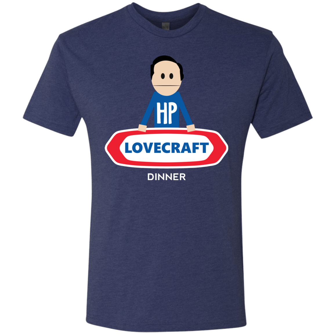 T-Shirts Vintage Navy / Small HP LoveCraft Dinner Men's Triblend T-Shirt