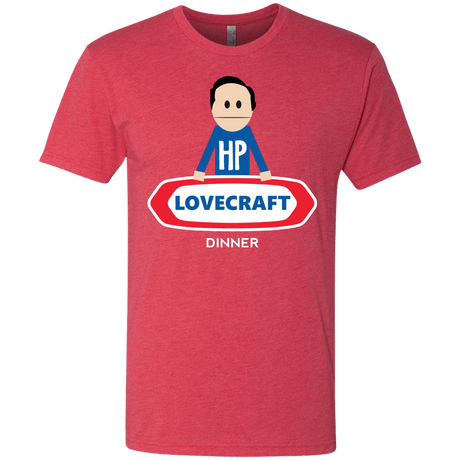 T-Shirts Vintage Red / Small HP LoveCraft Dinner Men's Triblend T-Shirt