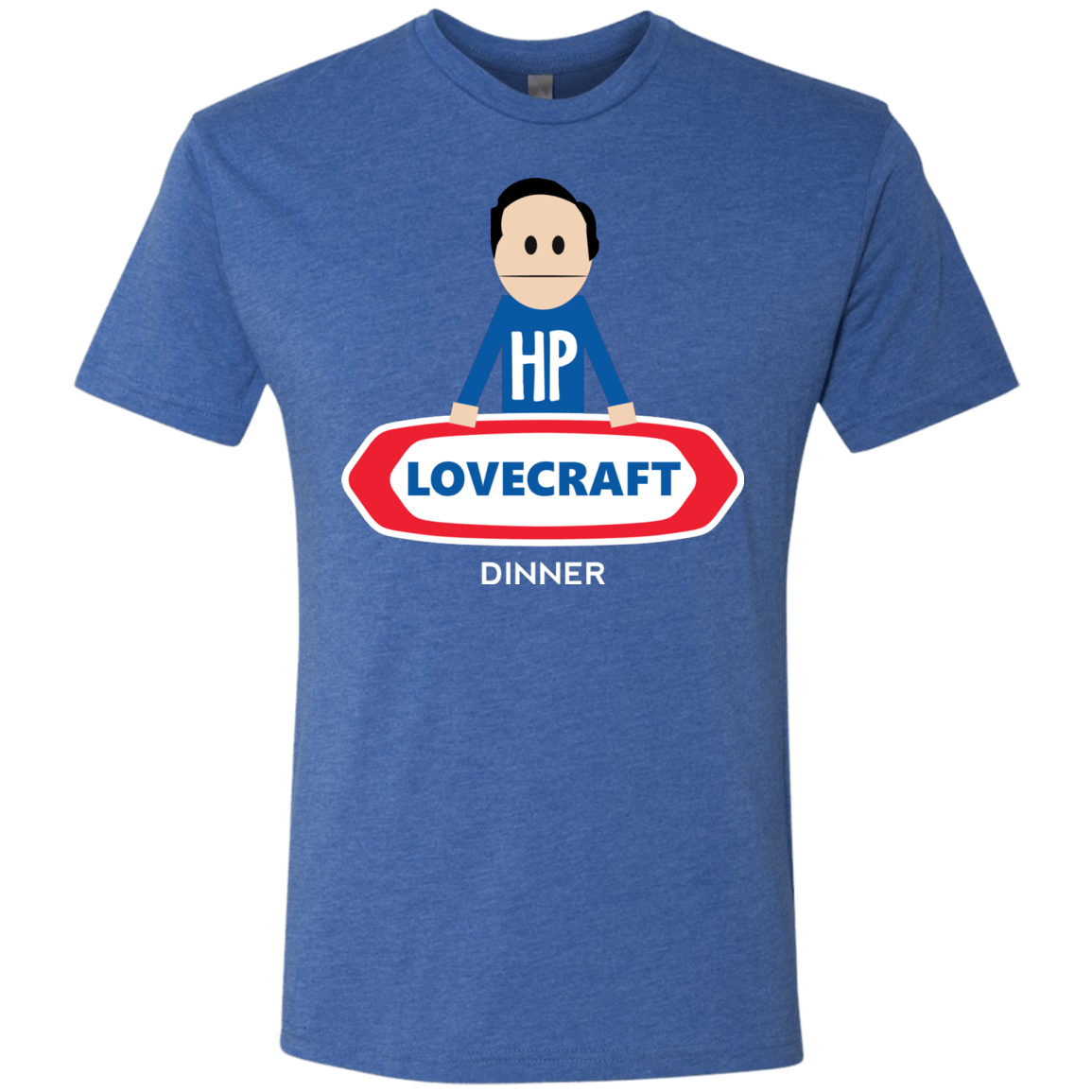 T-Shirts Vintage Royal / Small HP LoveCraft Dinner Men's Triblend T-Shirt