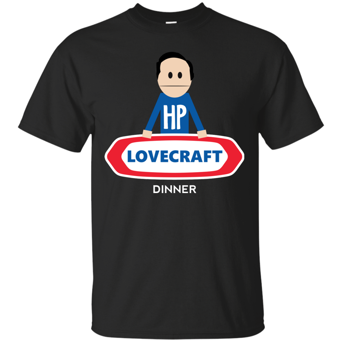 T-Shirts Black / Small HP LoveCraft Dinner T-Shirt