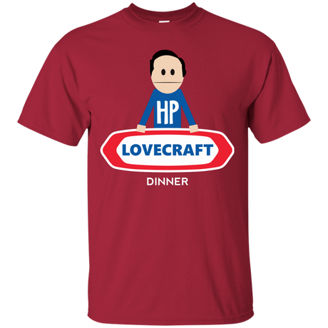 T-Shirts Cardinal / Small HP LoveCraft Dinner T-Shirt