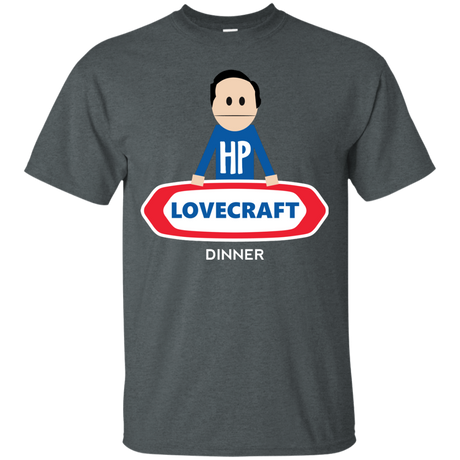 T-Shirts Dark Heather / Small HP LoveCraft Dinner T-Shirt