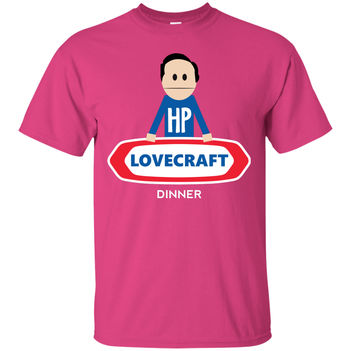 T-Shirts Heliconia / Small HP LoveCraft Dinner T-Shirt