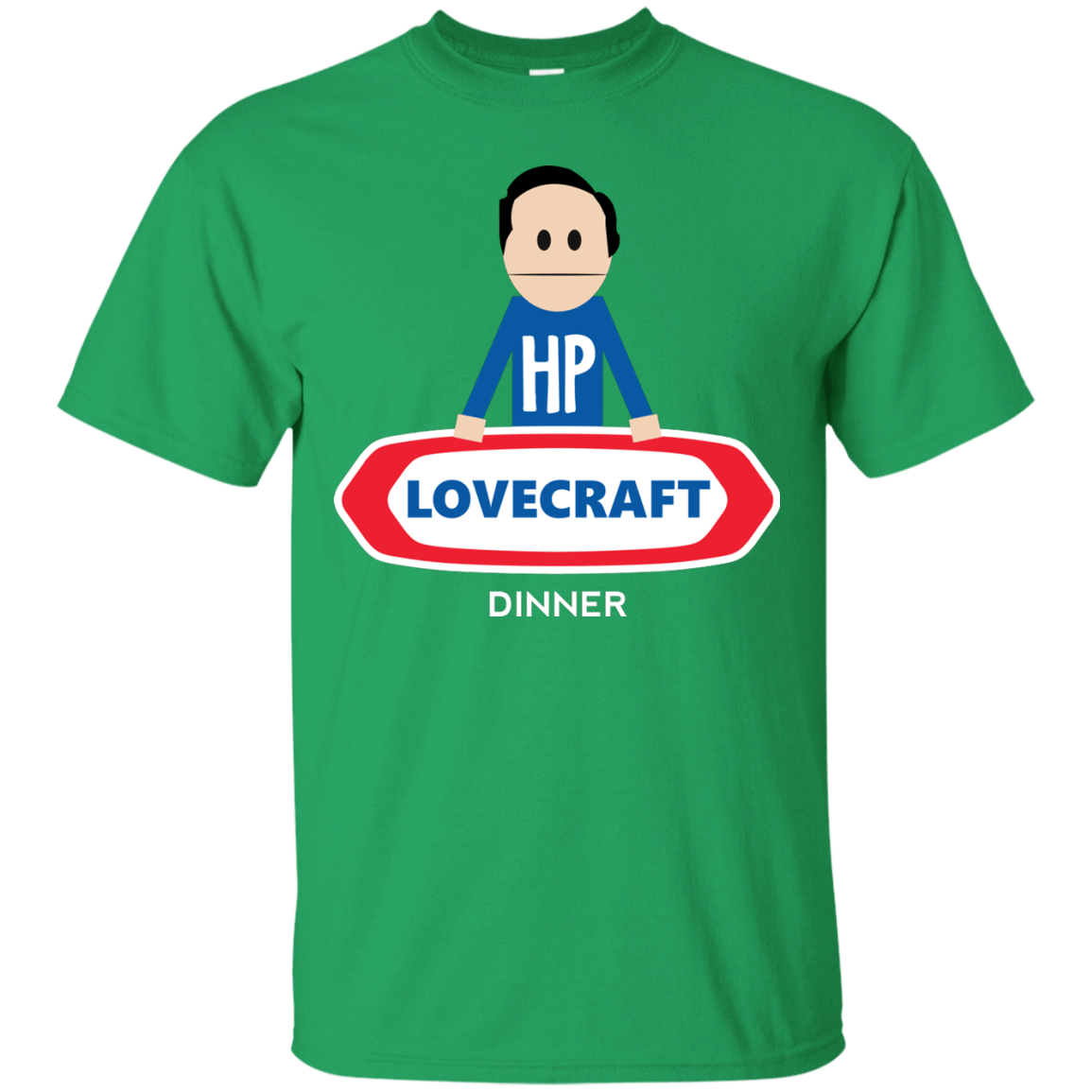 T-Shirts Irish Green / Small HP LoveCraft Dinner T-Shirt