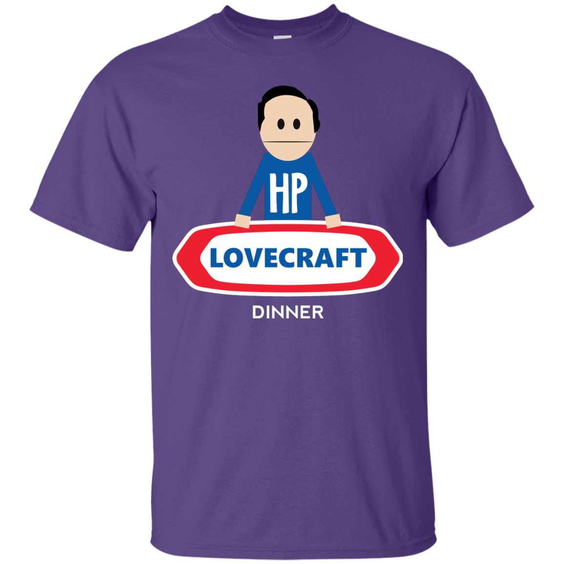 T-Shirts Purple / Small HP LoveCraft Dinner T-Shirt