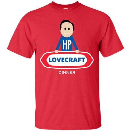 T-Shirts Red / Small HP LoveCraft Dinner T-Shirt