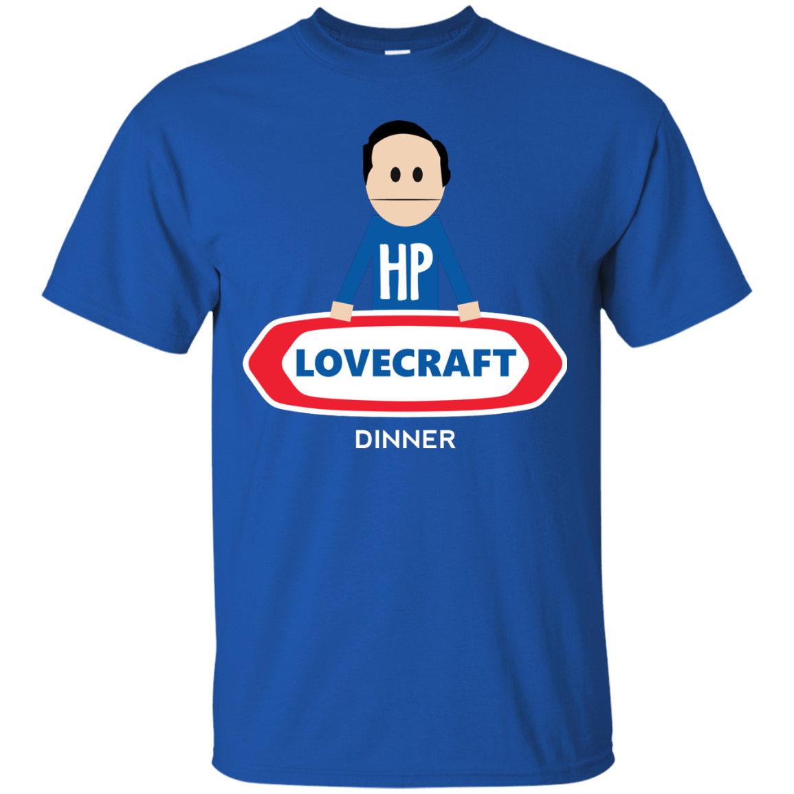 T-Shirts Royal / Small HP LoveCraft Dinner T-Shirt