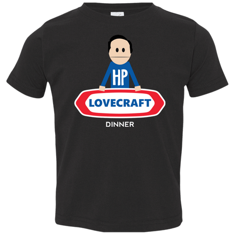 T-Shirts Black / 2T HP LoveCraft Dinner Toddler Premium T-Shirt