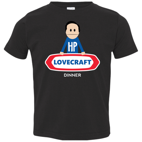 T-Shirts Black / 2T HP LoveCraft Dinner Toddler Premium T-Shirt