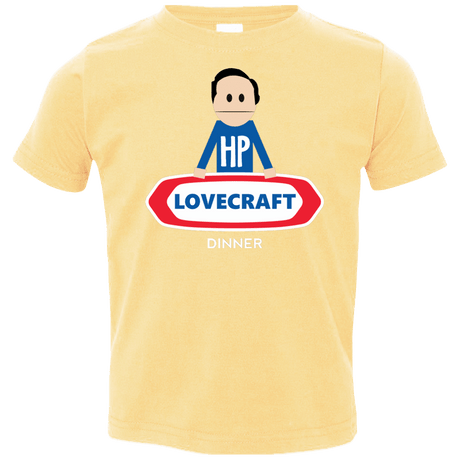T-Shirts Butter / 2T HP LoveCraft Dinner Toddler Premium T-Shirt