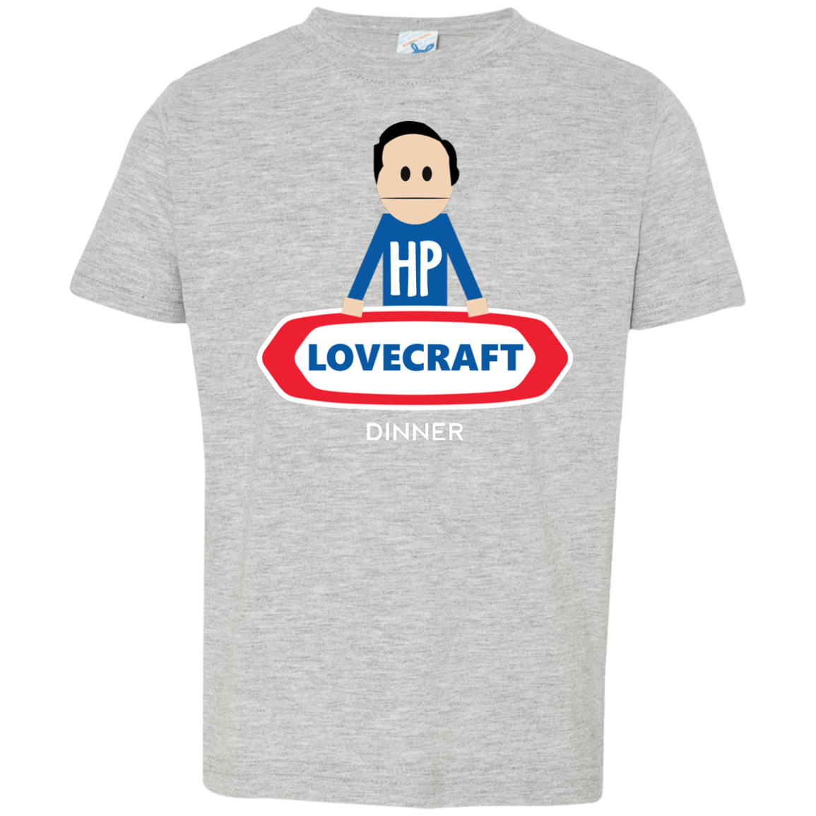 T-Shirts Heather / 2T HP LoveCraft Dinner Toddler Premium T-Shirt