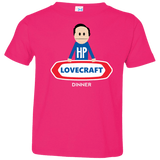 T-Shirts Hot Pink / 2T HP LoveCraft Dinner Toddler Premium T-Shirt