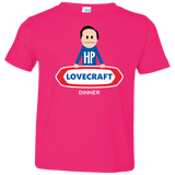 T-Shirts Hot Pink / 2T HP LoveCraft Dinner Toddler Premium T-Shirt