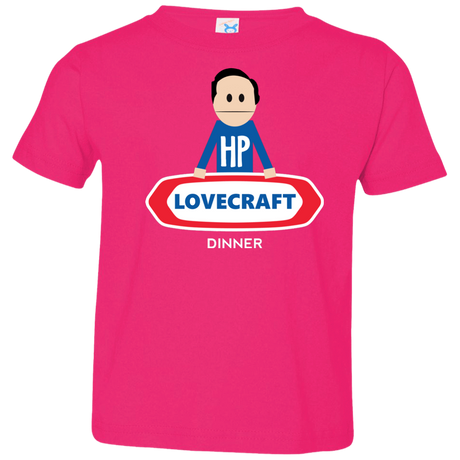 T-Shirts Hot Pink / 2T HP LoveCraft Dinner Toddler Premium T-Shirt