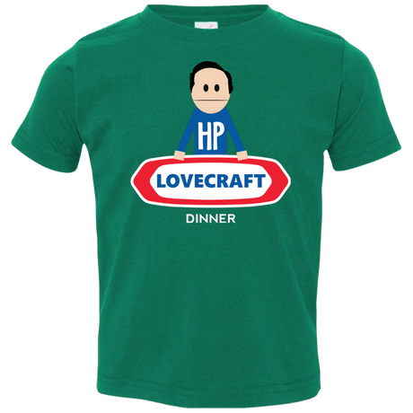 T-Shirts Kelly / 2T HP LoveCraft Dinner Toddler Premium T-Shirt