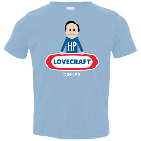 T-Shirts Light Blue / 2T HP LoveCraft Dinner Toddler Premium T-Shirt
