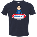 T-Shirts Navy / 2T HP LoveCraft Dinner Toddler Premium T-Shirt