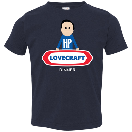 T-Shirts Navy / 2T HP LoveCraft Dinner Toddler Premium T-Shirt