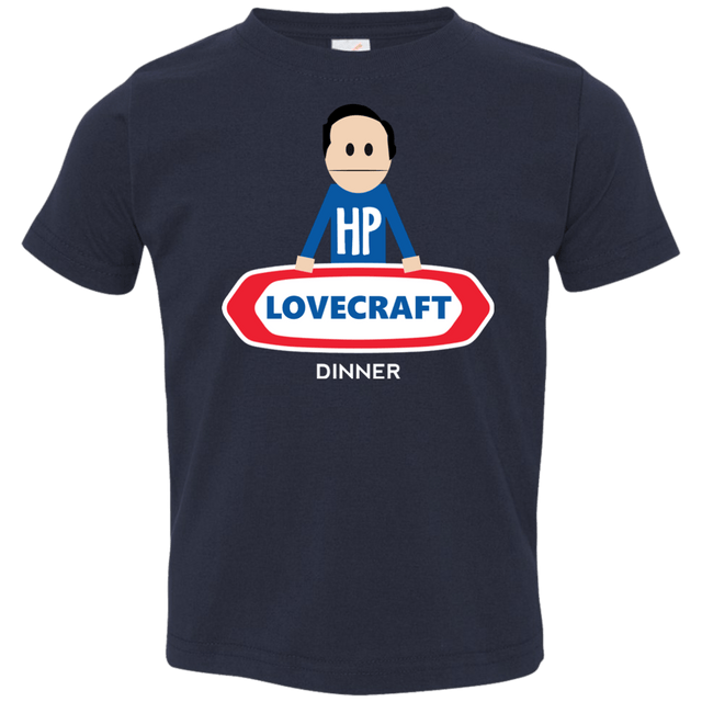 T-Shirts Navy / 2T HP LoveCraft Dinner Toddler Premium T-Shirt