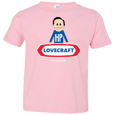 T-Shirts Pink / 2T HP LoveCraft Dinner Toddler Premium T-Shirt