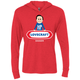 T-Shirts Vintage Red / X-Small HP LoveCraft Dinner Triblend Long Sleeve Hoodie Tee