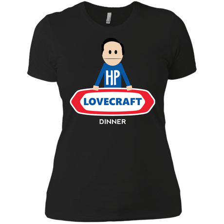 T-Shirts Black / X-Small HP LoveCraft Dinner Women's Premium T-Shirt