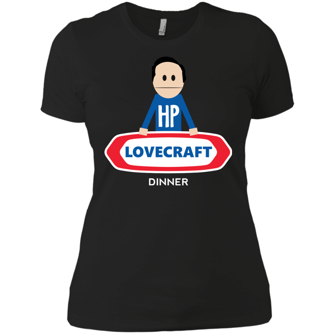 T-Shirts Black / X-Small HP LoveCraft Dinner Women's Premium T-Shirt