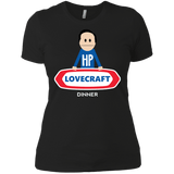T-Shirts Black / X-Small HP LoveCraft Dinner Women's Premium T-Shirt