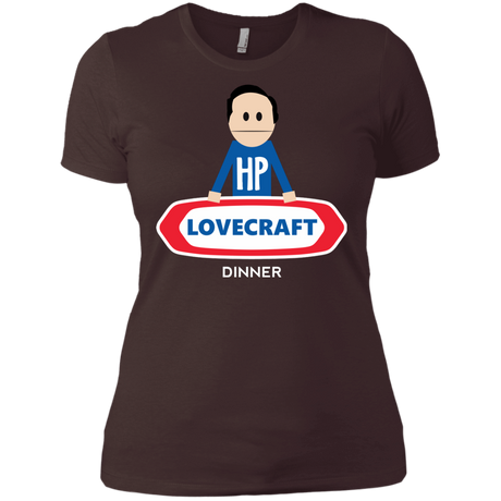 T-Shirts Dark Chocolate / X-Small HP LoveCraft Dinner Women's Premium T-Shirt
