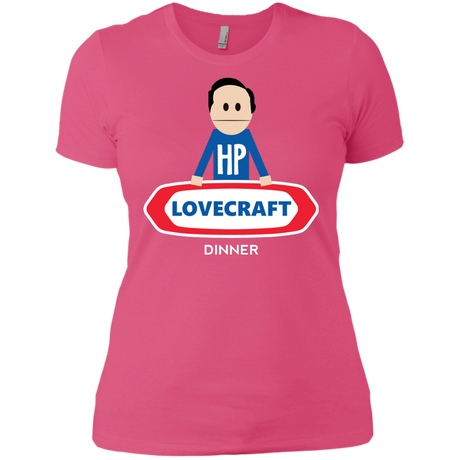 T-Shirts Hot Pink / X-Small HP LoveCraft Dinner Women's Premium T-Shirt