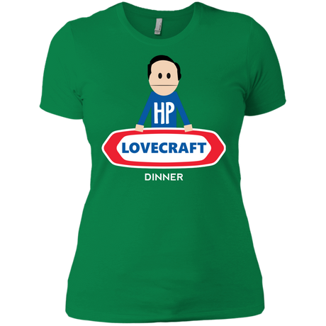 T-Shirts Kelly Green / X-Small HP LoveCraft Dinner Women's Premium T-Shirt