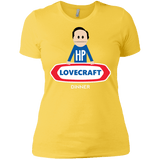 T-Shirts Vibrant Yellow / X-Small HP LoveCraft Dinner Women's Premium T-Shirt