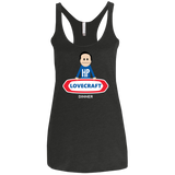 T-Shirts Vintage Black / X-Small HP LoveCraft Dinner Women's Triblend Racerback Tank