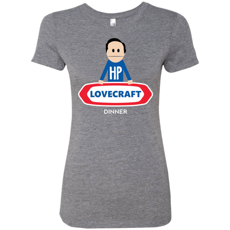 T-Shirts Premium Heather / Small HP LoveCraft Dinner Women's Triblend T-Shirt