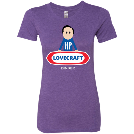 T-Shirts Purple Rush / Small HP LoveCraft Dinner Women's Triblend T-Shirt