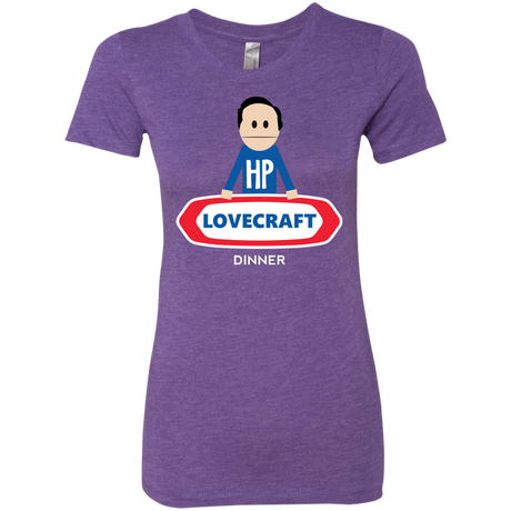 T-Shirts Purple Rush / Small HP LoveCraft Dinner Women's Triblend T-Shirt