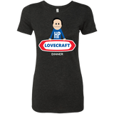 T-Shirts Vintage Black / Small HP LoveCraft Dinner Women's Triblend T-Shirt