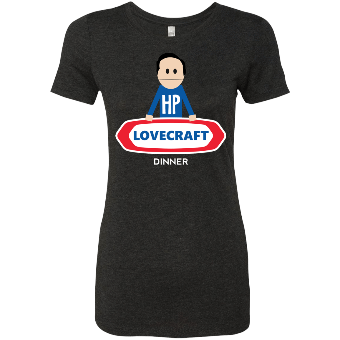 T-Shirts Vintage Black / Small HP LoveCraft Dinner Women's Triblend T-Shirt