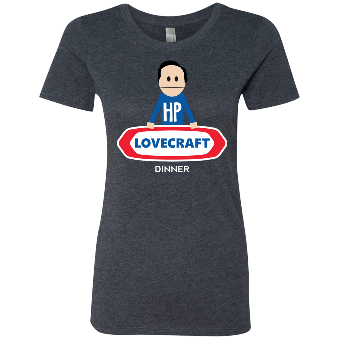 T-Shirts Vintage Navy / Small HP LoveCraft Dinner Women's Triblend T-Shirt
