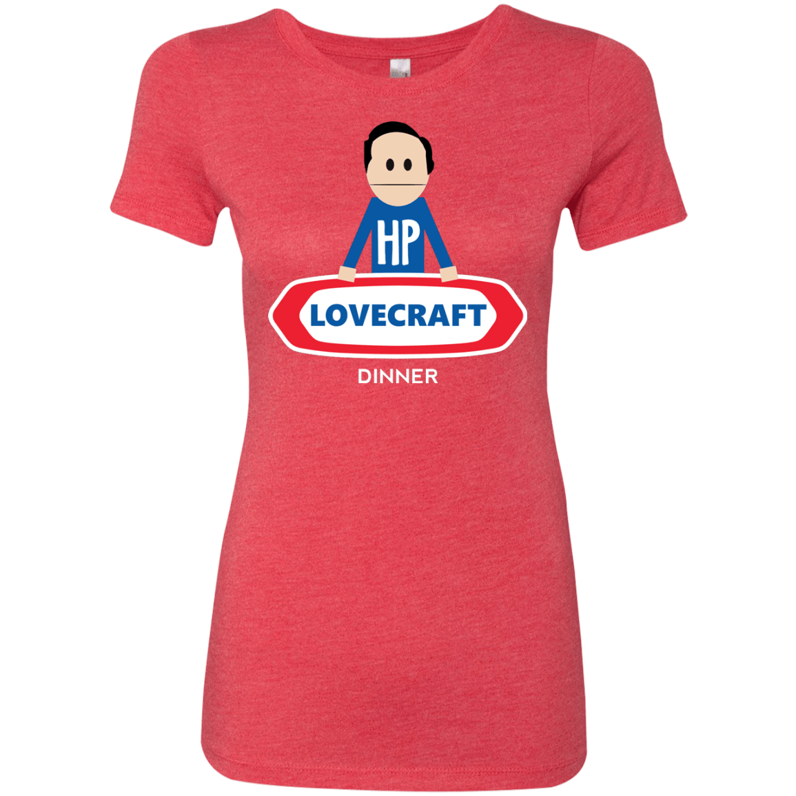 T-Shirts Vintage Red / Small HP LoveCraft Dinner Women's Triblend T-Shirt