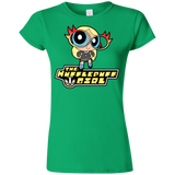 T-Shirts Irish Green / S Hufflepuff Girl Junior Slimmer-Fit T-Shirt