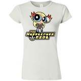 T-Shirts White / S Hufflepuff Girl Junior Slimmer-Fit T-Shirt