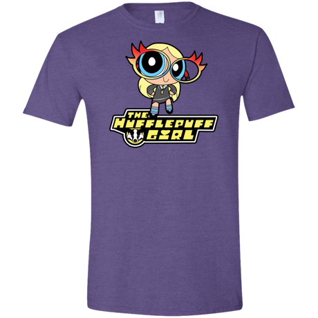 T-Shirts Heather Purple / S Hufflepuff Girl Men's Semi-Fitted Softstyle