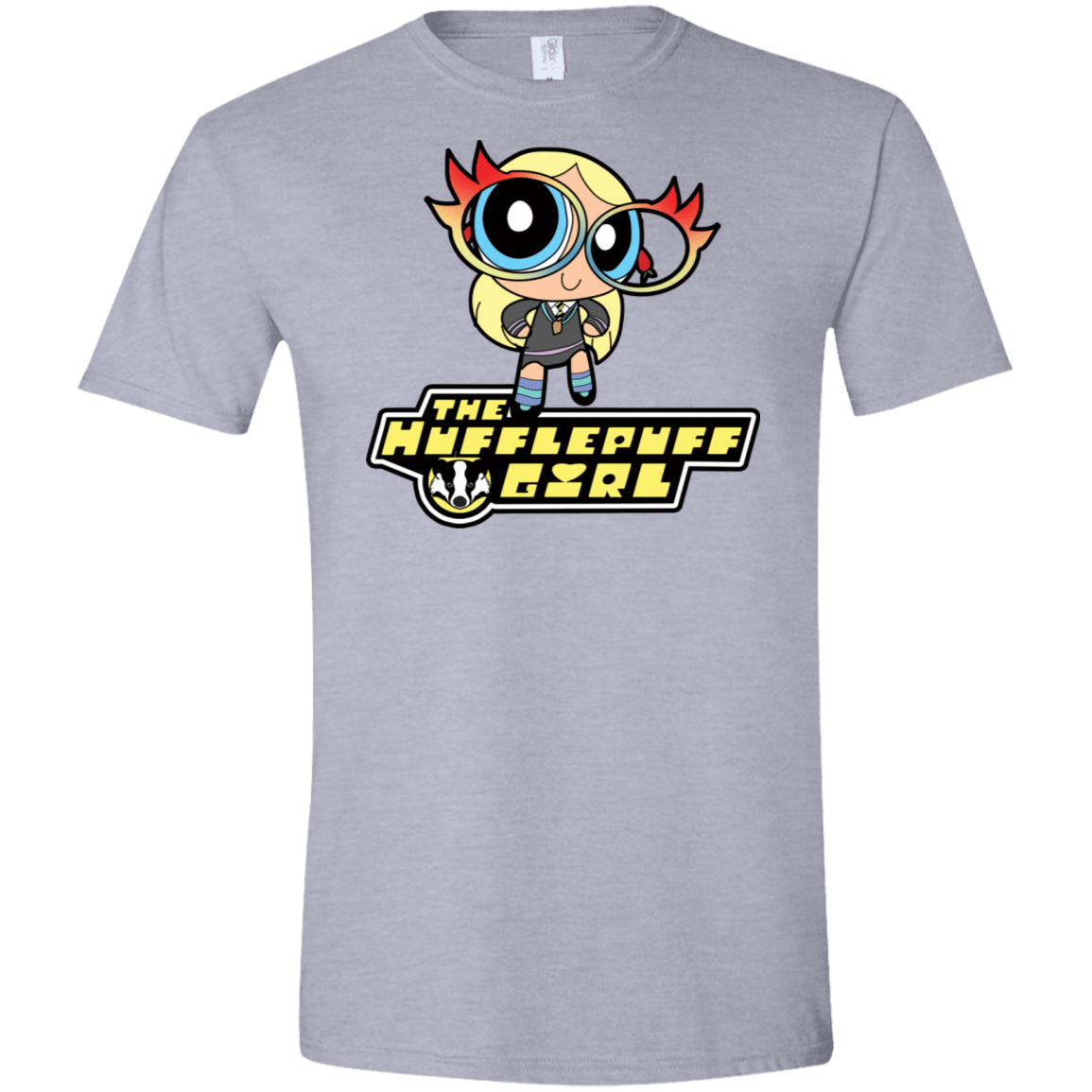 T-Shirts Sport Grey / S Hufflepuff Girl Men's Semi-Fitted Softstyle