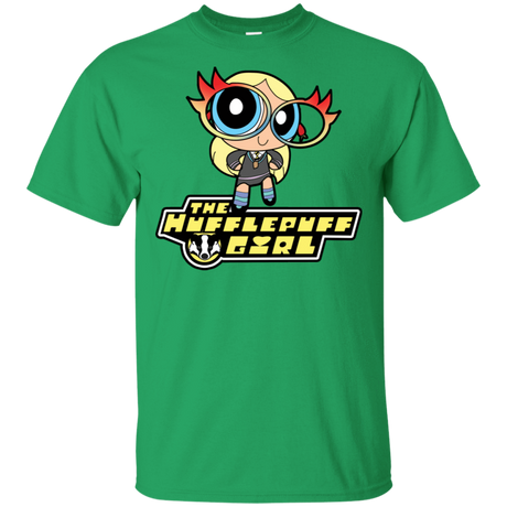 T-Shirts Irish Green / S Hufflepuff Girl T-Shirt