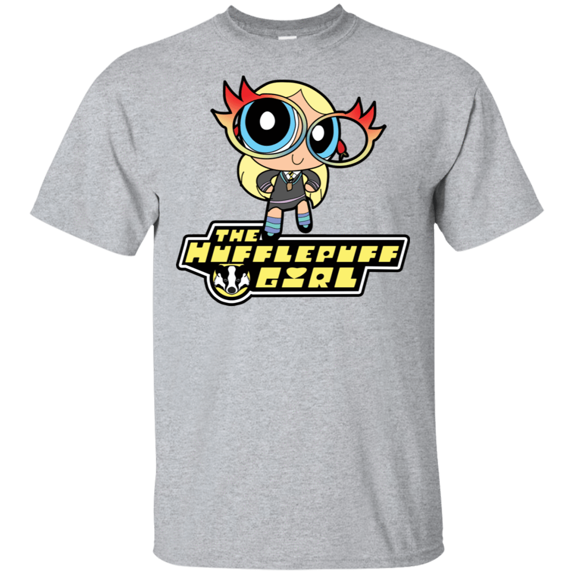 T-Shirts Sport Grey / S Hufflepuff Girl T-Shirt