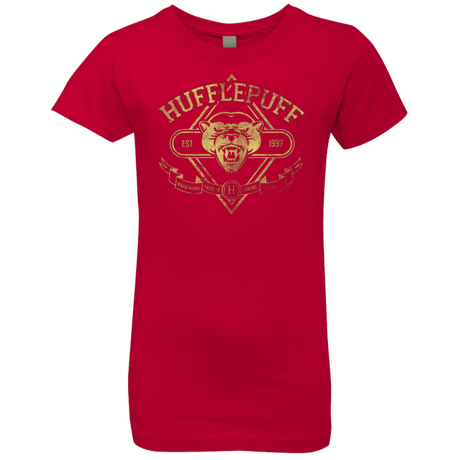 T-Shirts Red / YXS HUFFLEPUFF Girls Premium T-Shirt