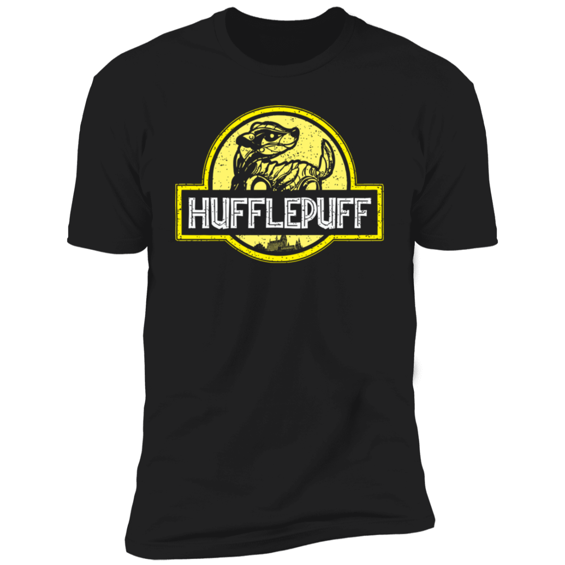 T-Shirts Black / X-Small Hufflepuff Men's Premium T-Shirt