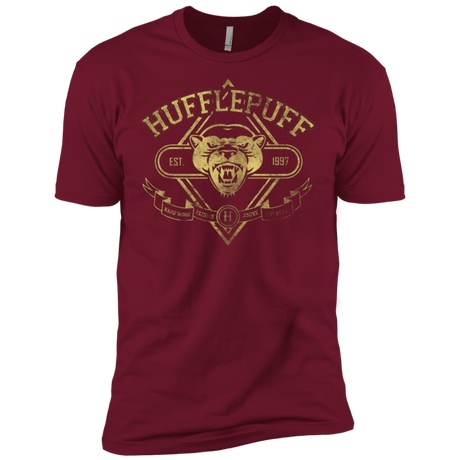 T-Shirts Cardinal / X-Small HUFFLEPUFF Men's Premium T-Shirt